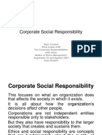 Corporate Social Responsibility Notes