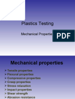 Plastics Testing: Mechanical Properties