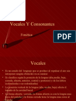 Vocales Y Consonantes