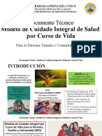 Documento Técnico Modelo de Cuidado Integral de Salud Por Curso de Vida