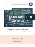 Consumer Behavior Module 1