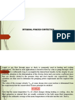 Chapter 5 - Internal Forced Convection