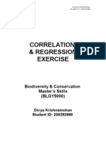 Correlation & Regression