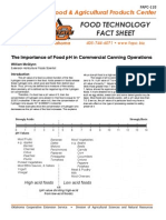 PH of Various Foods