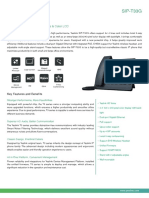 Yealink SIP T33G Datasheet