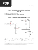 Examen+ Corrigé CaR 18-19