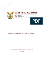 Records - Management Policy Manual