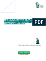 Protocolo de Internvención en PMM (Metadona)