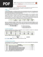 Calculo de Parametros de Agua Potable