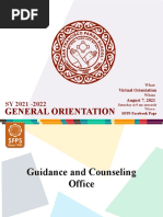 Guidance and Counseling Office