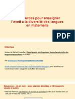 Outils Eveil A La Diversite Linguistique