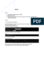 Step - by - Step DDOS Upgrade 