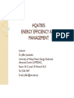 HQA7005 Energy Efficiency and Management