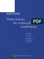 Guía Básica de Redacción RevA UPG FE UNCP 2021