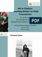 HIV in Children: Preventing Mother-to-Child Transmission (Dr. Laura Guay)