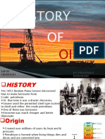 History of Oil