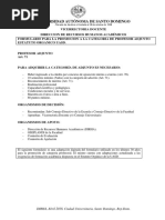 Formulario para Promocion A La Categoria de Adjunto Sin Firma