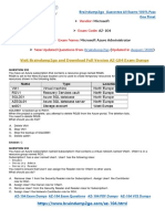 (2020-August) Braindump2go New AZ-104 PDF Dumps and AZ-104 VCE Dumps (232-242)