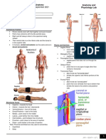 Joseph Bejogan - September 2021: 1. Introduction To Anatomy