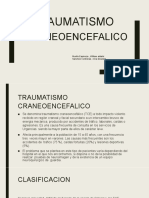 Traumatismo: Craneoencefalico