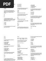 Gen Chem Question and Answer