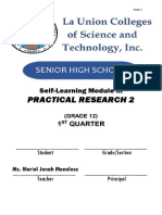 Practical Research 2 Quarter 1