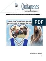 FRATERNIDAD CRISTIANA DE PERSONAS CON DISCPACIDAD - Quitapenas Agosto 2021