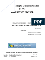 Laboratory Manual: Analogue and Digital Communication Lab