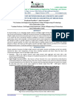 Comparative Study Between Regular Concrete and Light Weight Concrete To Be Used in Concreting of Shear Wall