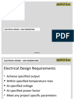 Electrical Design - Dax Generators: © BRUSH Group