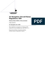 Air Navigation (Aircraft Noise) Regulations 1984