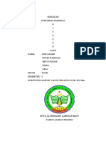 Makalah Integritas Nasional