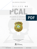 2 Simulado Completo - PCAL 2021 (Pós-Edital) - Projeto Caveira