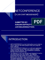 Netconference : A Lan Chat Messenger