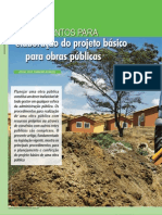 Elaboração Do Projeto Básico para Obras Públicas