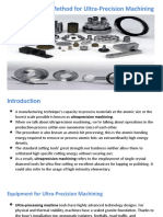 Equipment and Method For Ultra-Precision Machining