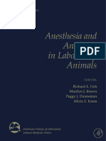 Anesthesia Lab Animals Second Edition