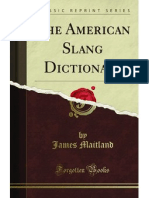 The American Slang Dictionary