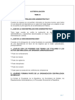 Iii - Formas de Organización Administrativa.