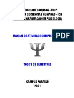 Manual de Atividades Complementares UNIP 2021