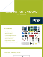 Introduction To Arduino: CPE 17 - Microcontroller