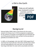 How Old Is The Earth