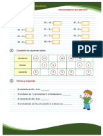 Las Divisiones para CUARTO Grado de Primaria