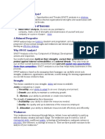 8what Is SWOT Analysis?: Strategy Development