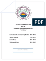 Bioinstrumentation Ii BM-311 Laboratory and Clinical Based Project "PH Meter"