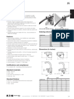 Crouse Hinds LCC Cable Tray Clamps Catalog Page