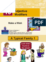 Adjective Modifiers