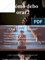 Cómo Debo Orar