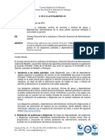 C I R C U LA R CSJANTC21 - 51 31-08-2021 Instrucciones Aplicación Del Acuerdo PCSJA21-11840 de 27-08-2021