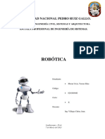 Listado de Requerimientos Del Robot